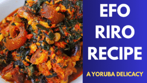 Efo riro soup recipe