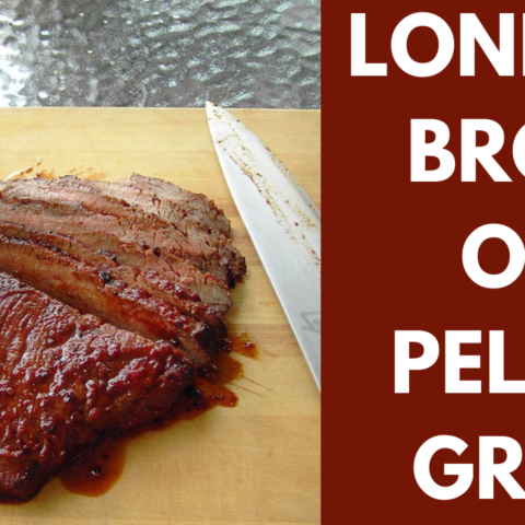 LONDON BROIL ON PELLET GRILL