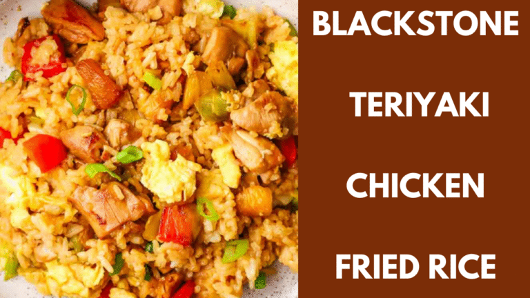 blackstone teriyaki chicken fried rice