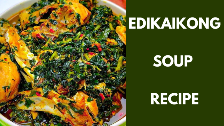 Edikaikong Soup Recipe (Edikang Ikong)