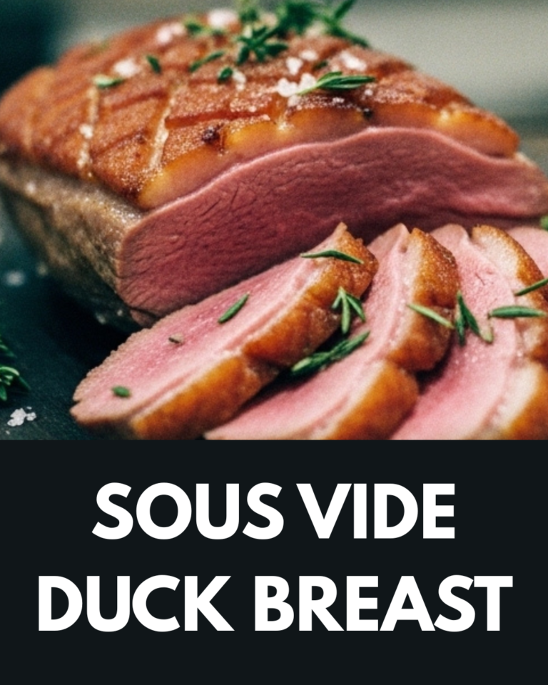 Sous Vide Duck Breast Recipe