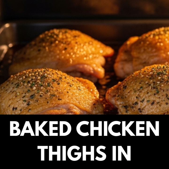 Baked Chicken Thighs in Oven