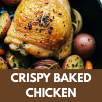 Crispy Baked Chicken Thighs Recipe