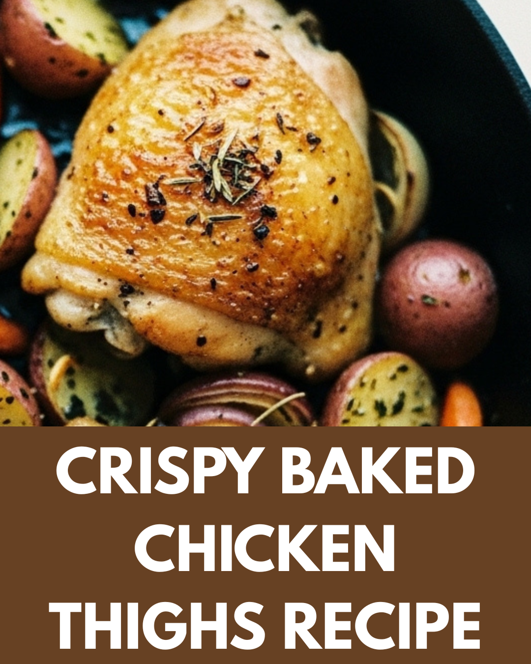 Crispy Baked Chicken Thighs Recipe