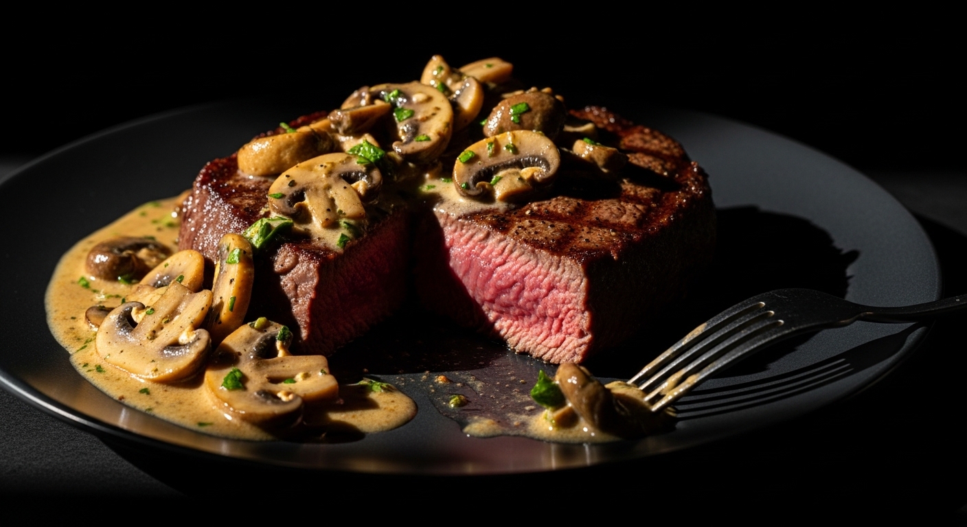 Mushroom Sauce for Steak