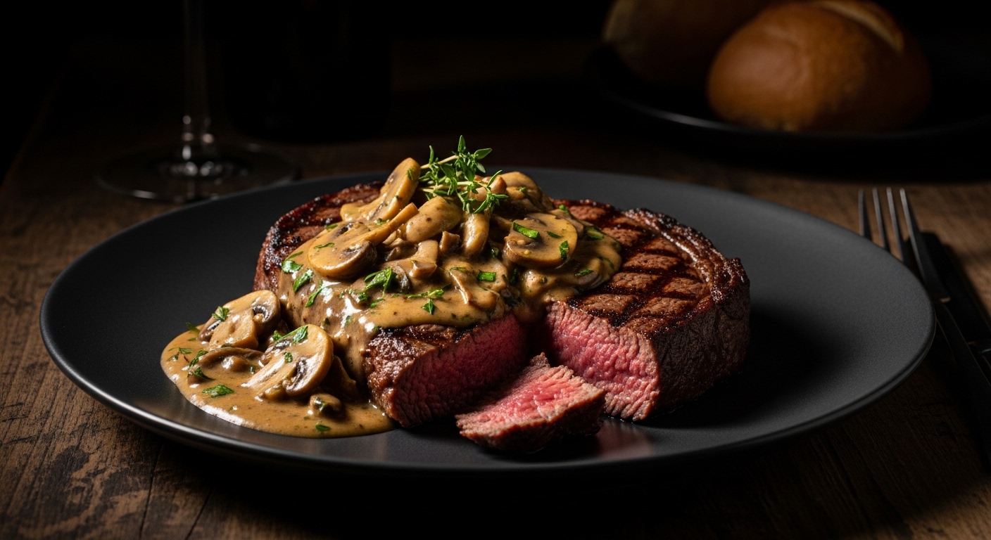 Mushroom Sauce for Steak