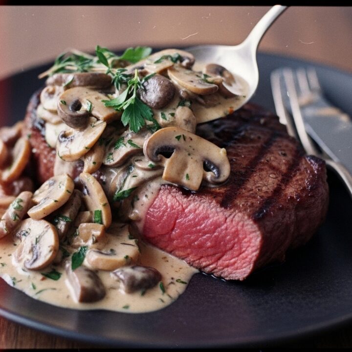 Mushroom Sauce for Steak