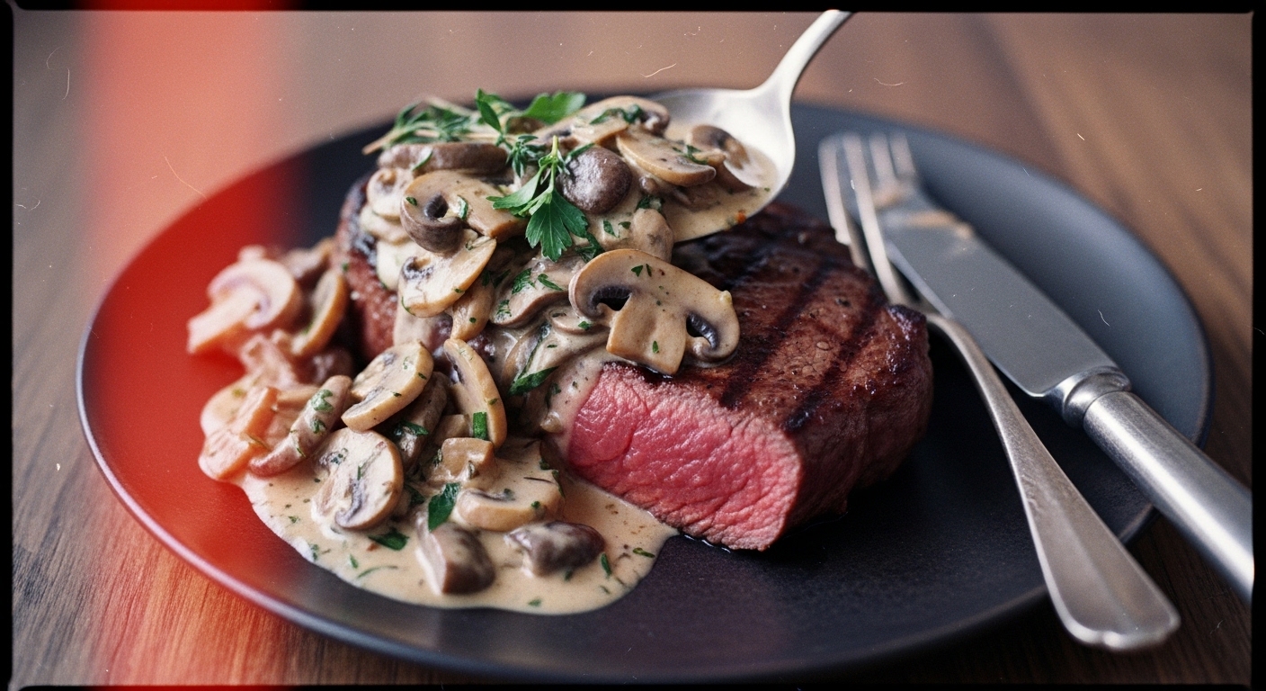 Mushroom Sauce for Steak