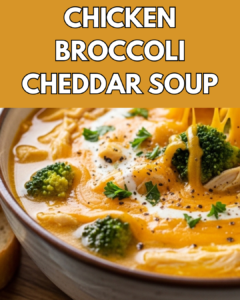 Chicken Broccoli Cheddar Soup