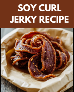 Soy Curl Jerky Recipe