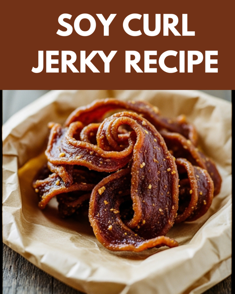Soy Curl Jerky Recipe