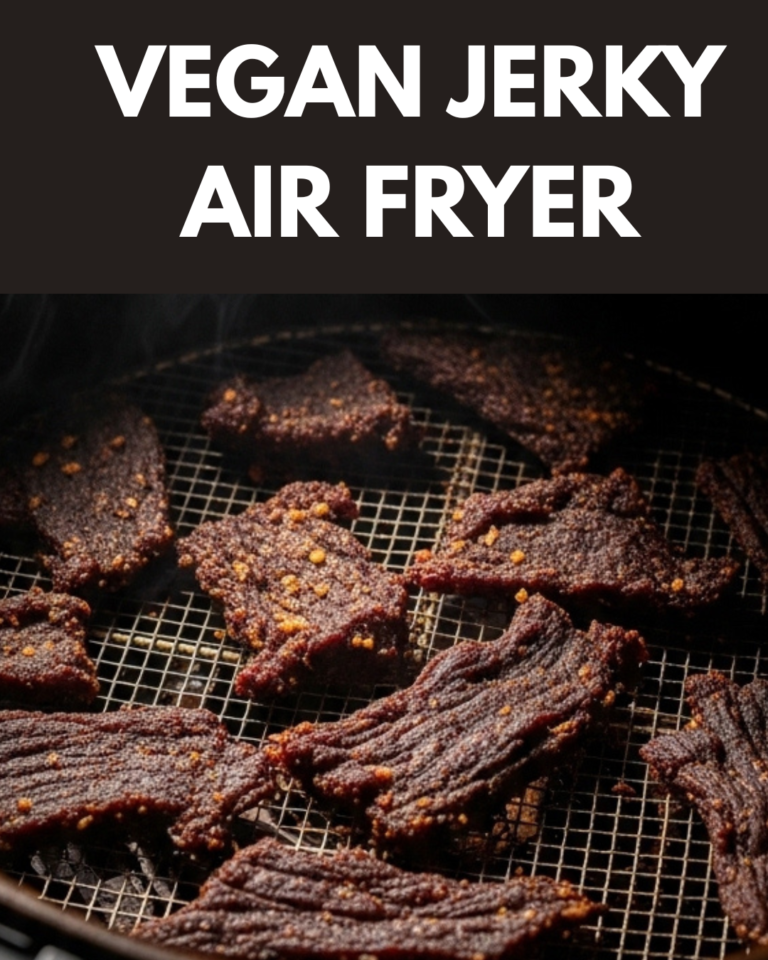 If you have been searching for the ultimate Vegan Jerky Air Fryer recipe, you are in the right place. I absolutely love creating homemade snacks that are both healthy and satisfying, and this air fryer jerky has become one of my all time favorites. It is chewy, smoky, savory, and packed with bold flavors that make every bite irresistible.