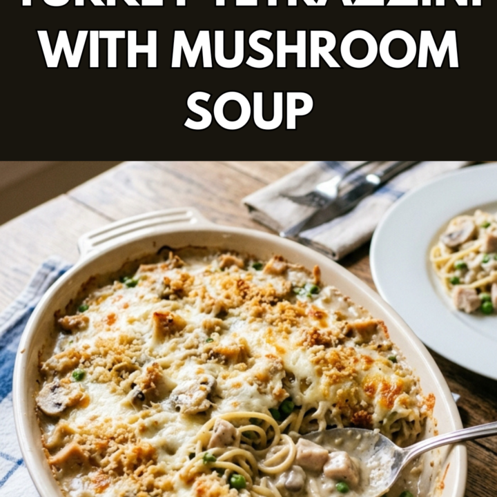Turkey Tetrazzini with Mushroom Soup