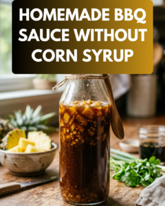 Homemade BBQ Sauce without Corn Syrup