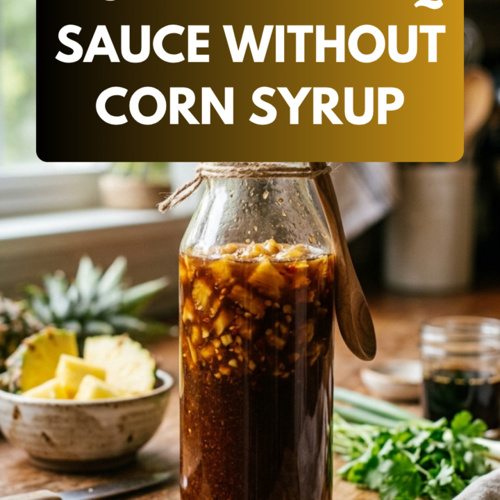Homemade BBQ Sauce without Corn Syrup