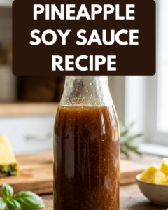 Pineapple Soy Sauce Recipe