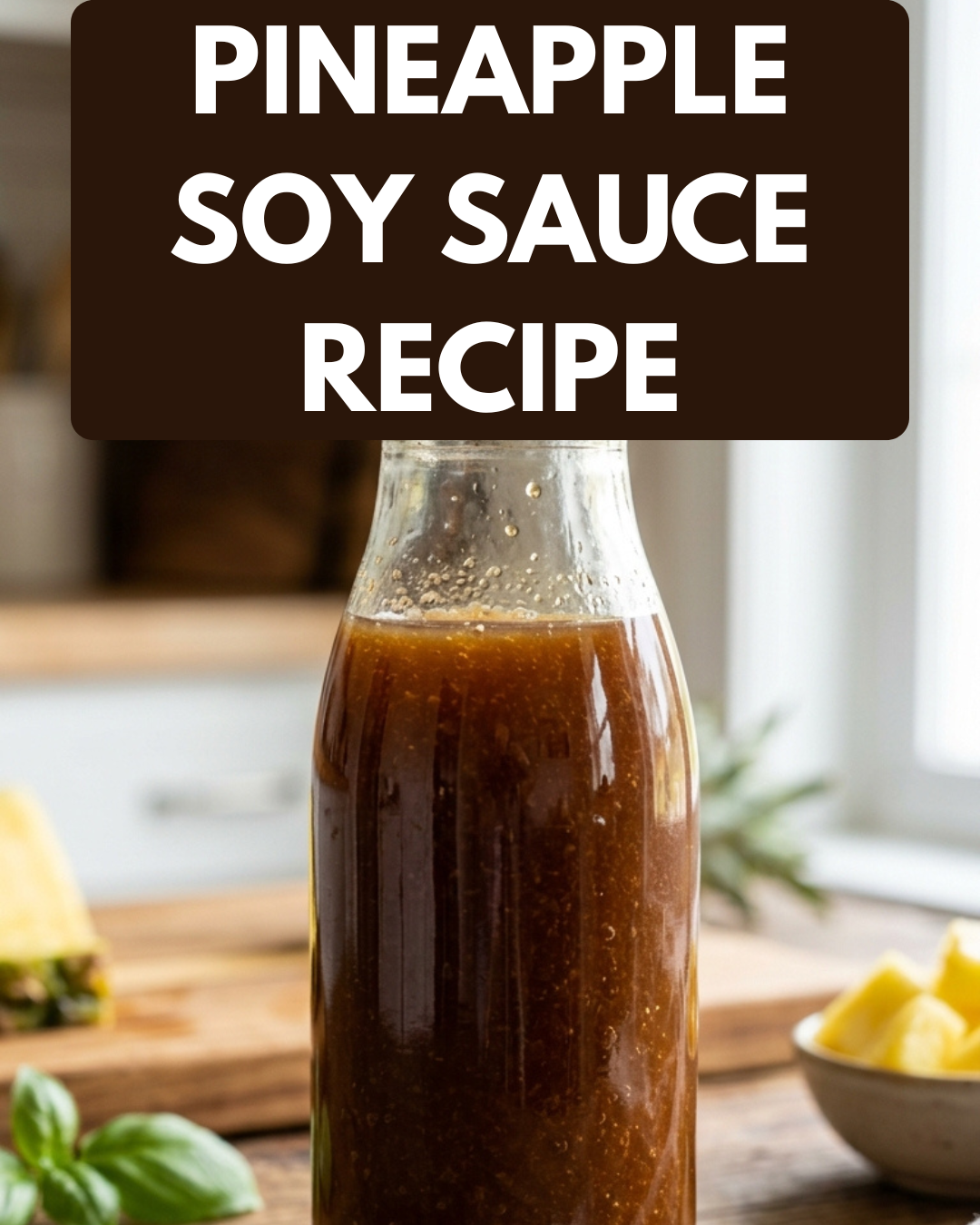Pineapple Soy Sauce Recipe