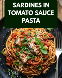 Sardines in Tomato Sauce Pasta