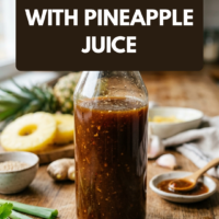 Teriyaki Sauce with Pineapple Juice