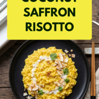 Coconut Saffron Risotto