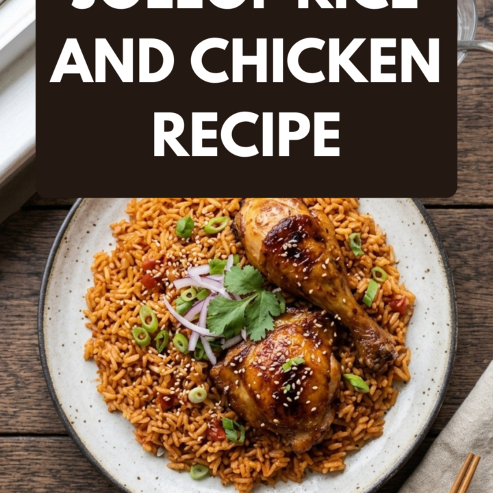 jollof rice and chicken recipe