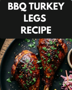 BBQ turkey legs