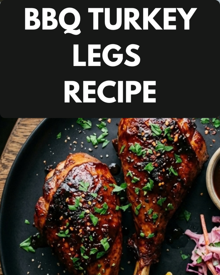 BBQ turkey legs