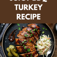 juicy BBQ turkey