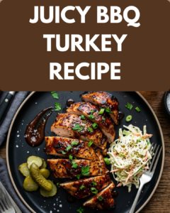 juicy BBQ turkey
