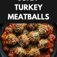 Juicy Turkey Meatballs