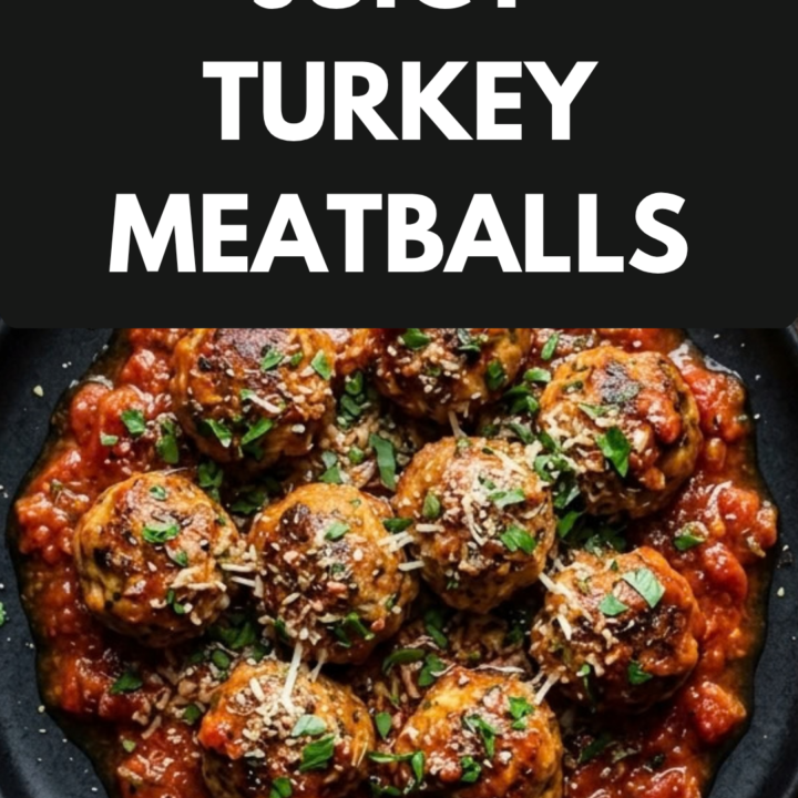 Juicy Turkey Meatballs