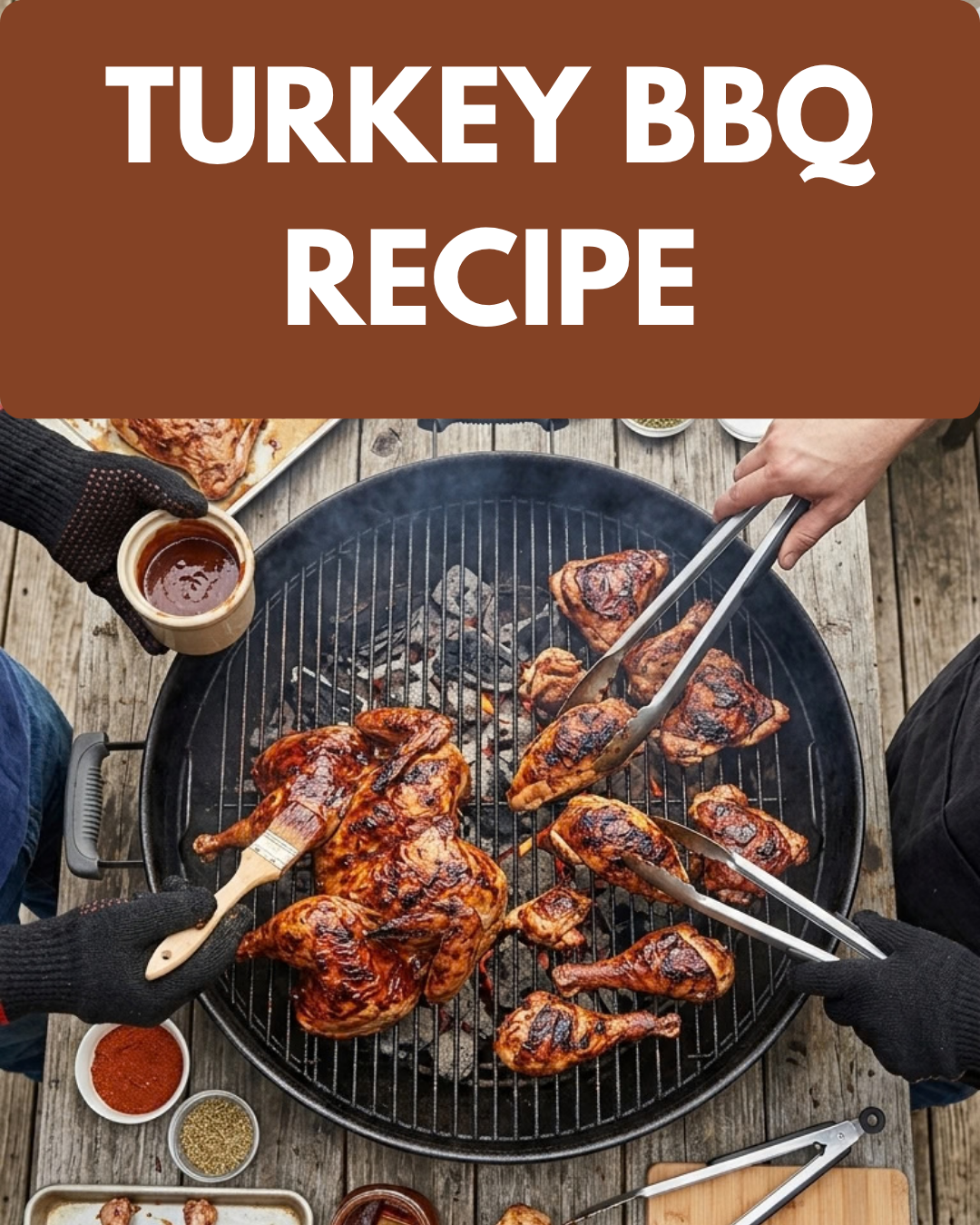 Turkey BBQ: The Complete Guide to Grilling, Smoking, Seasoning and Serving Turkey